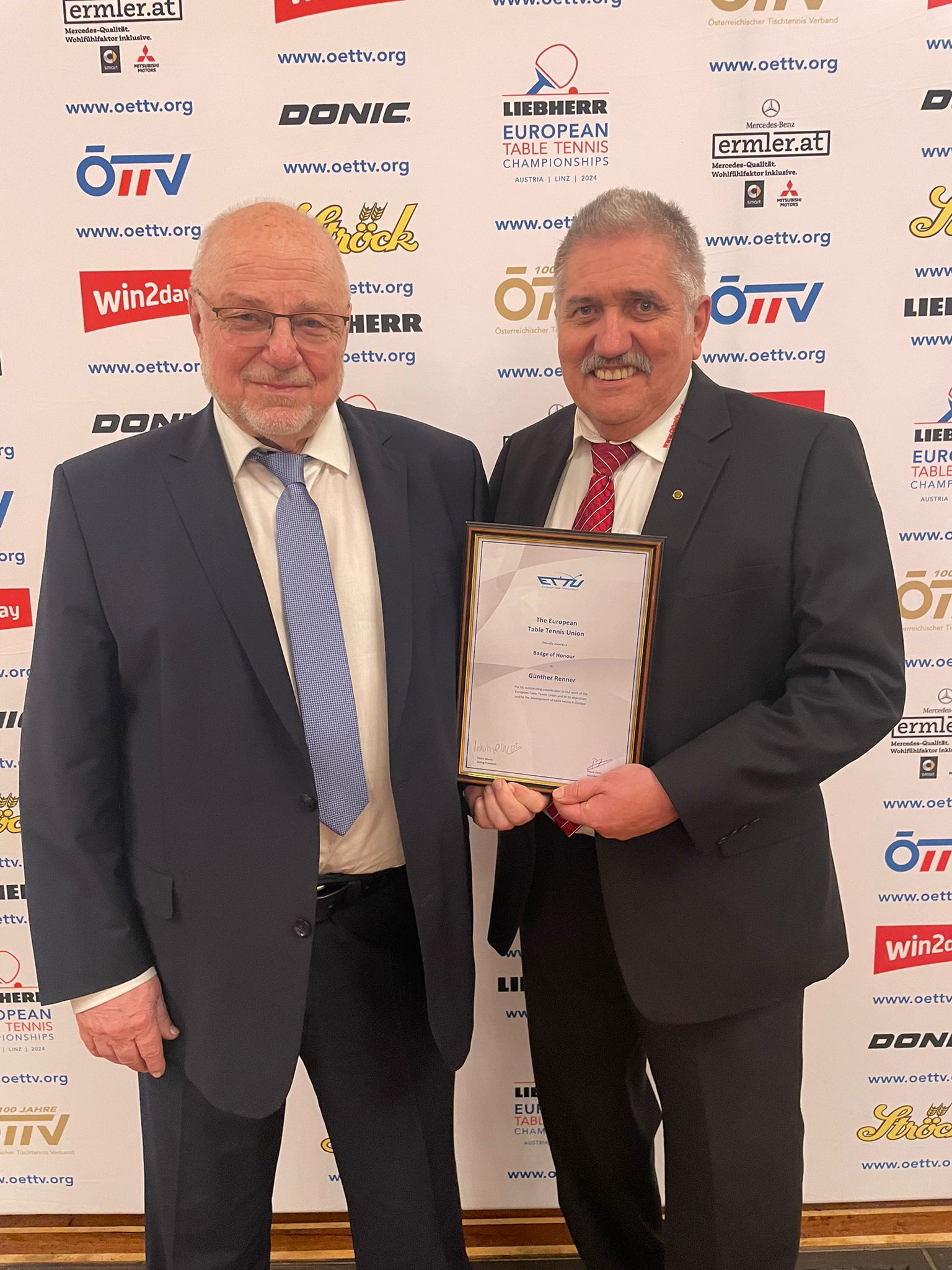 Der ÖTTV feiert 100 Jahre