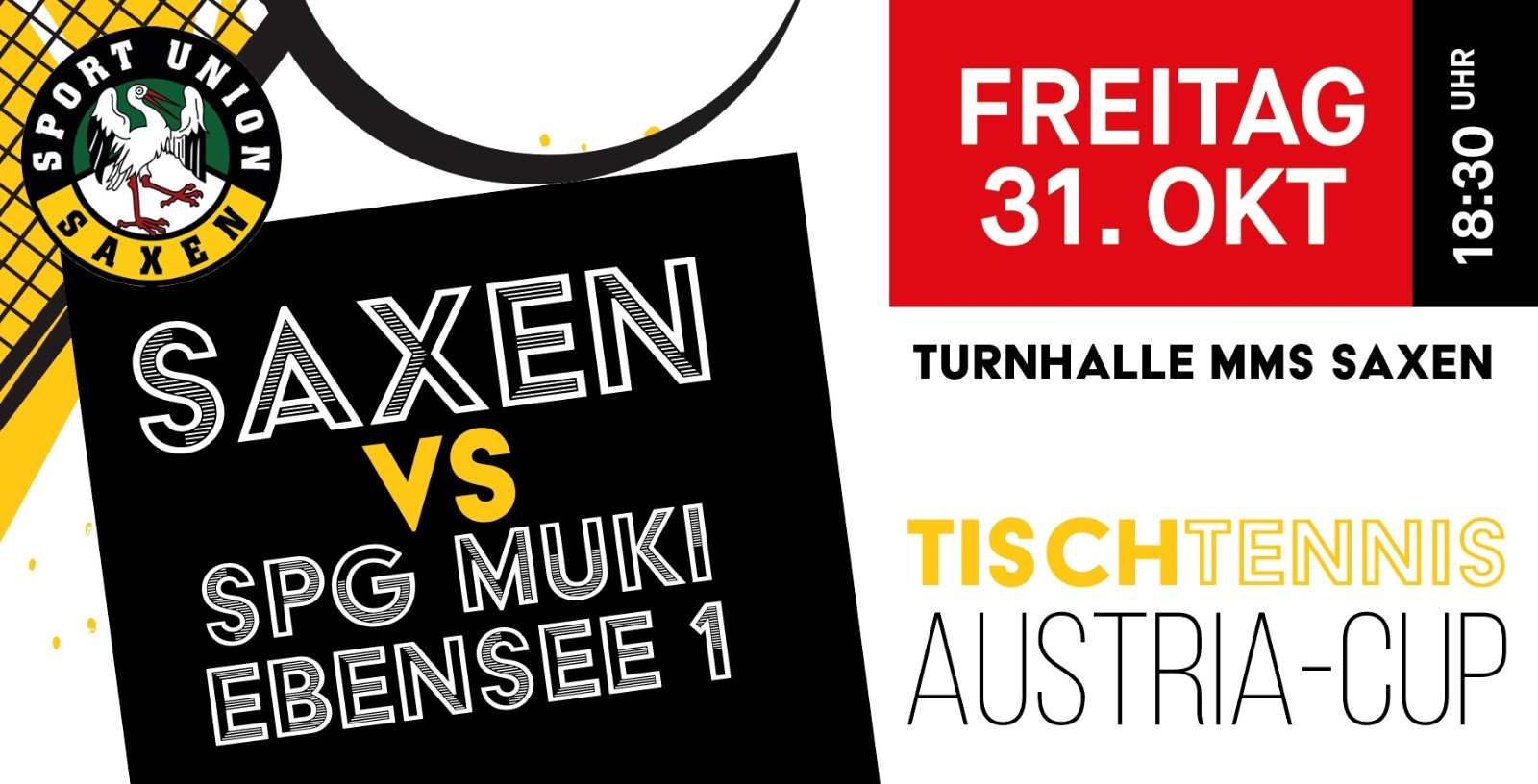 Austria Cup: Union WABS Saxen empfängt Bundesligist SPG Muki Ebensee