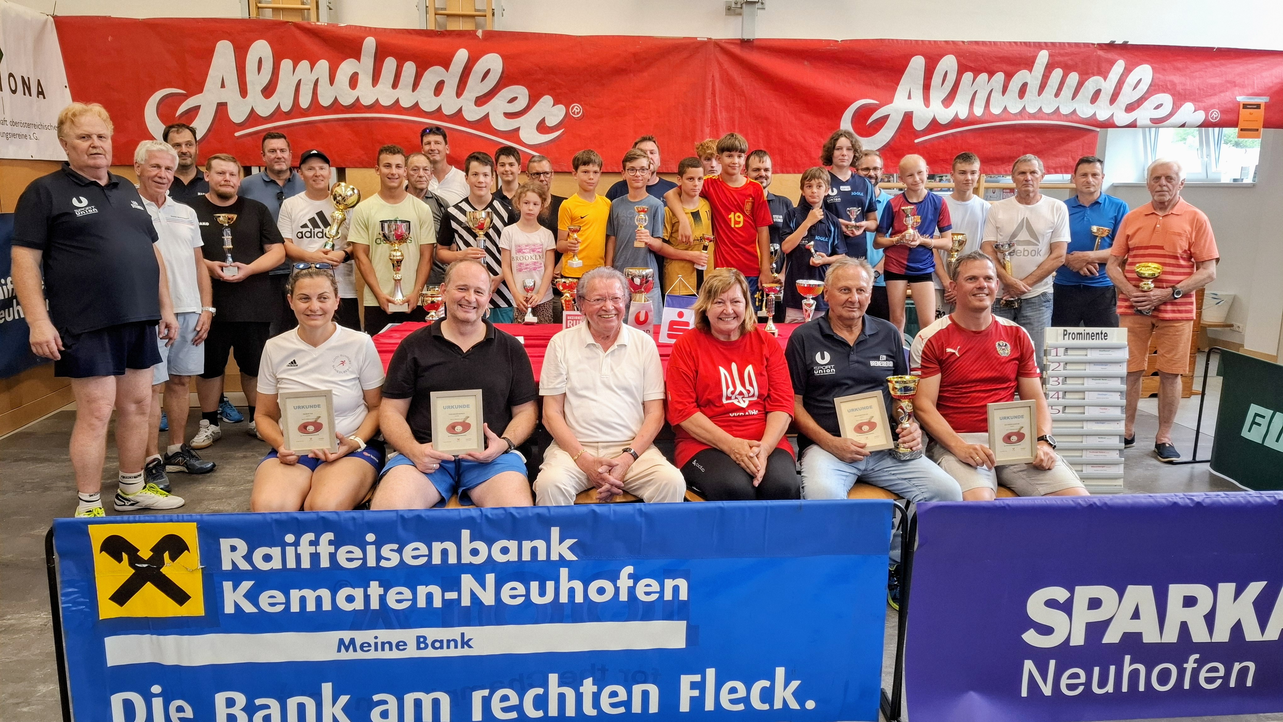 17. Kematner/Piberbacher Tischtennis Blitzforderungsturnier