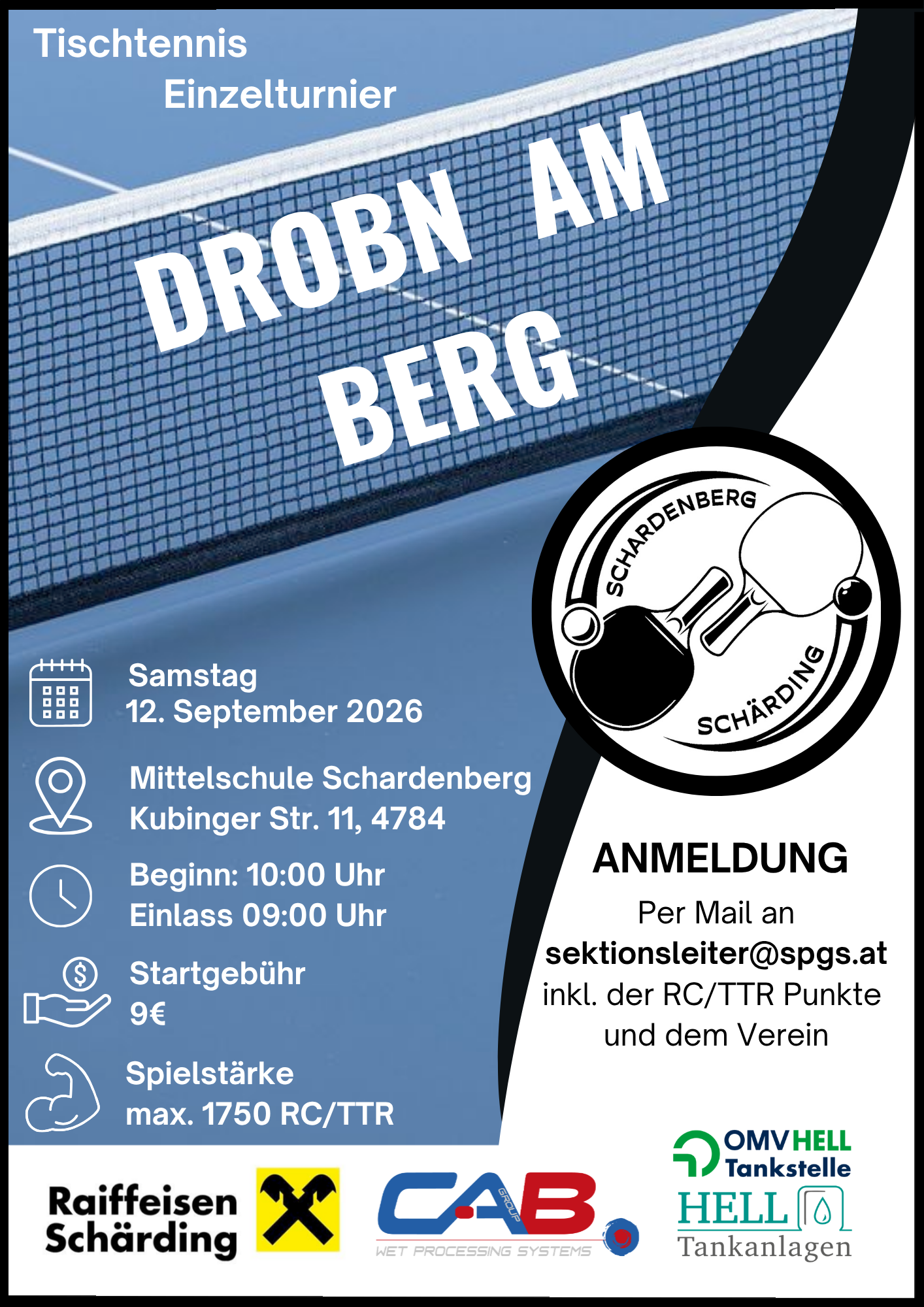 Einzelturnier in Schardenberg