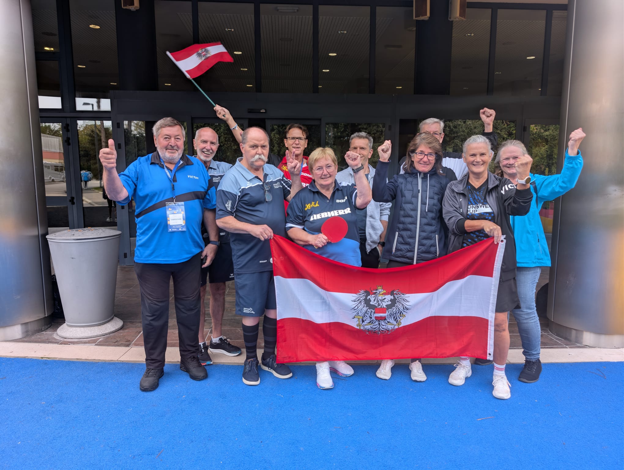 Gold für Kurt Bayer bei der PingPongParkinson-Weltmeisterschaft