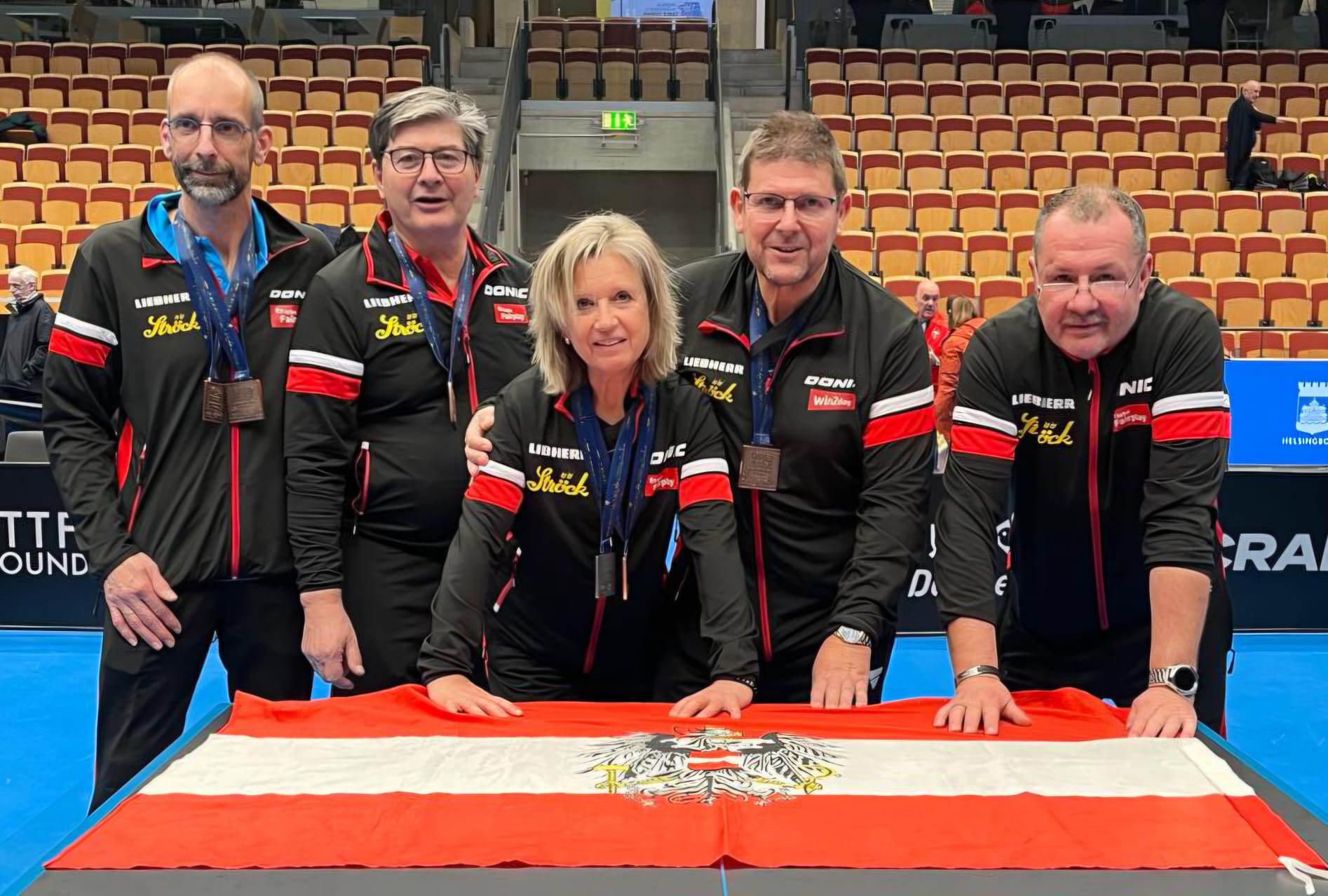 Parkinson Tischtennis WM in Schweden