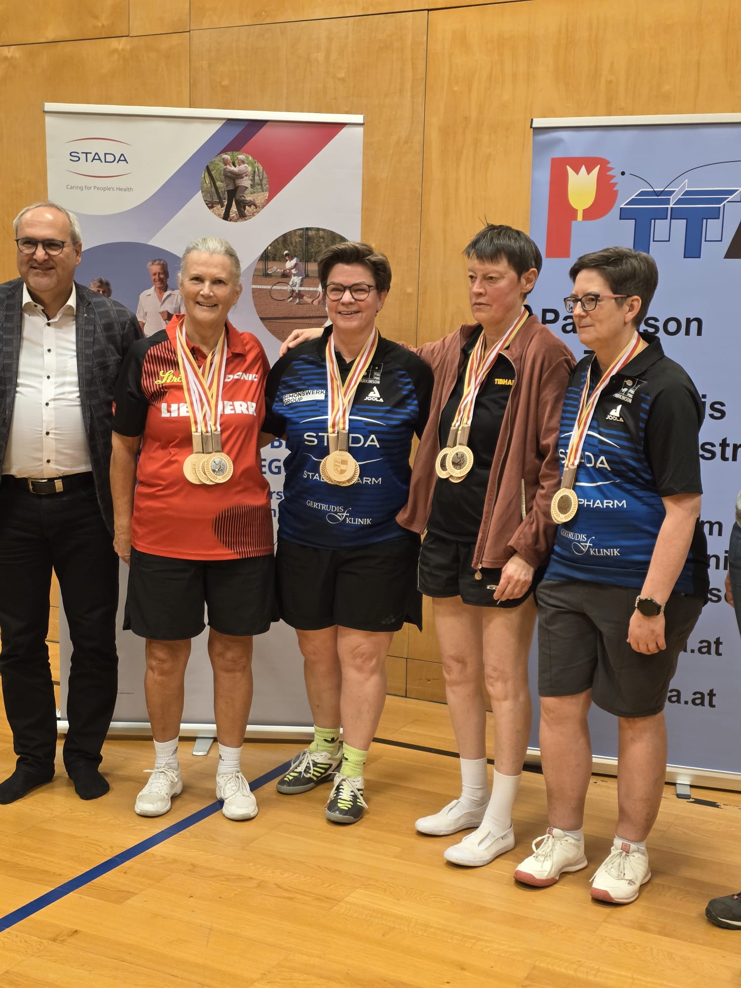 Sport und Lebensfreude beim 2. Parkinson Tischtennis Kärnten Cup