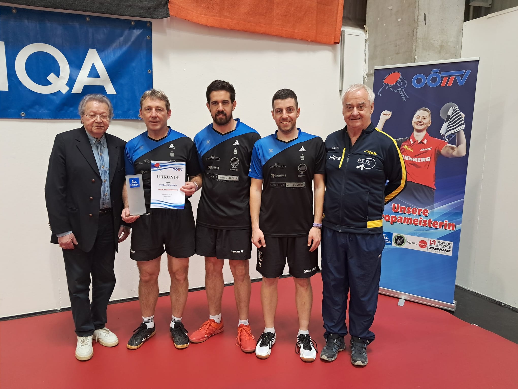 Waizenkirchen 1 siegt im Cupfinale im Rahmen der Sportmesse Ried