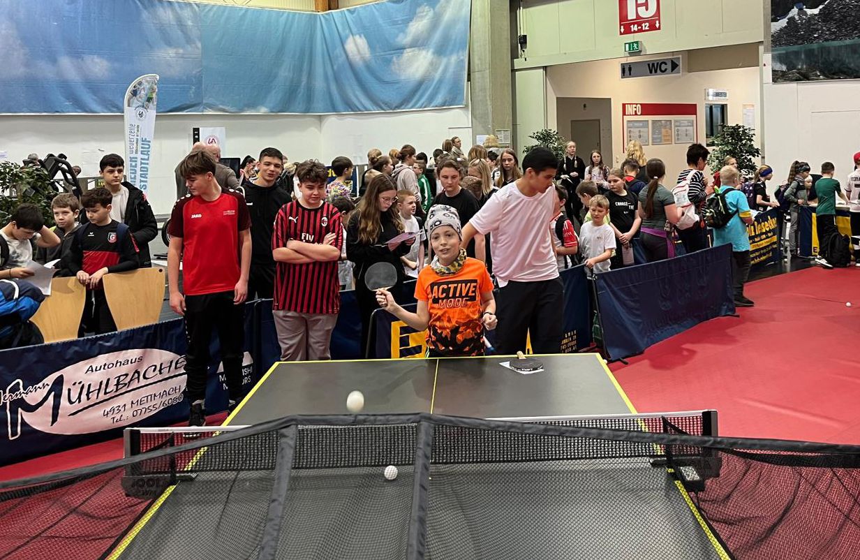 Überraschungsbesuch auf der Rieder Messe