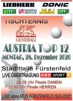 9 OÖTTV-SpielerInnen bei Generali Austria Top12
