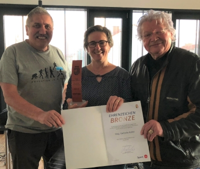 Auszeichnung für Mag. Gerlinde Koller