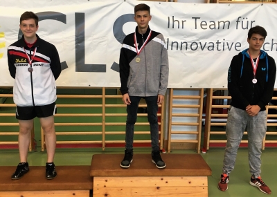 Silber für Kases bei Donaupokal