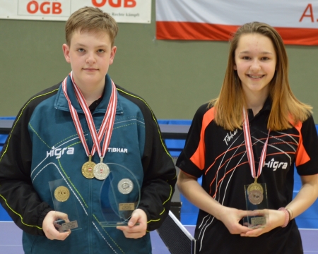 3 Medaillen bei ÖM U15