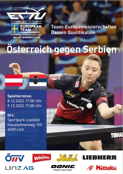 TT-Länderspiele in Linz