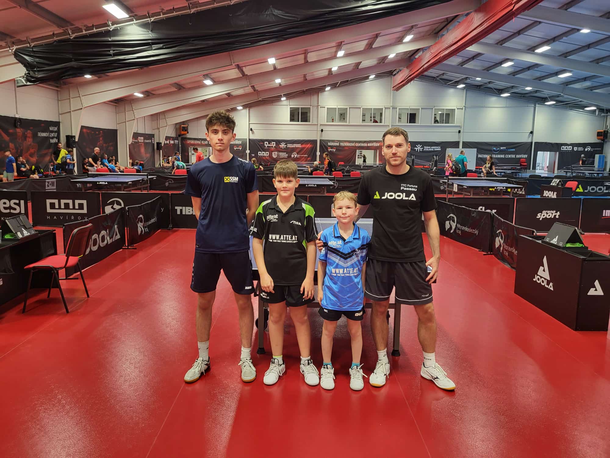 Erfolgreiche Union-Nachwuchsspieler bei der ITTF Satelliten Serie