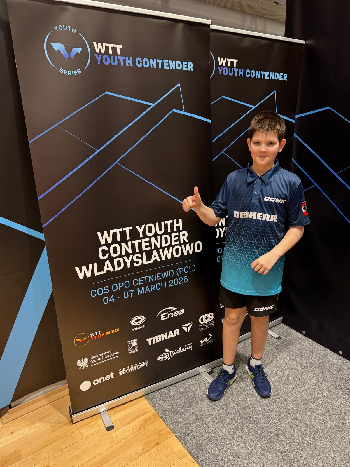 Julian Luginger holt WTT-Gold im U11-Finale