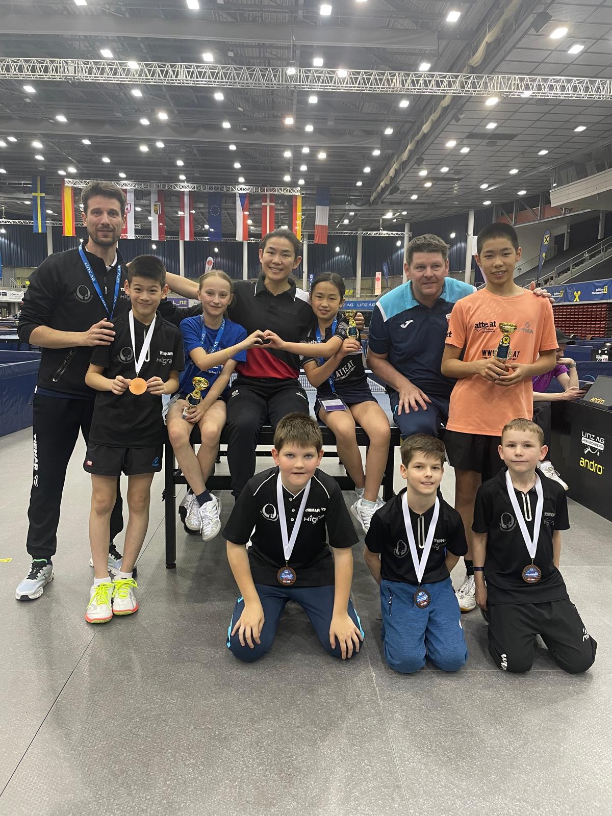Erfolgreicher OÖTTV bei 24. Raiffeisen Youth Championships 2025
