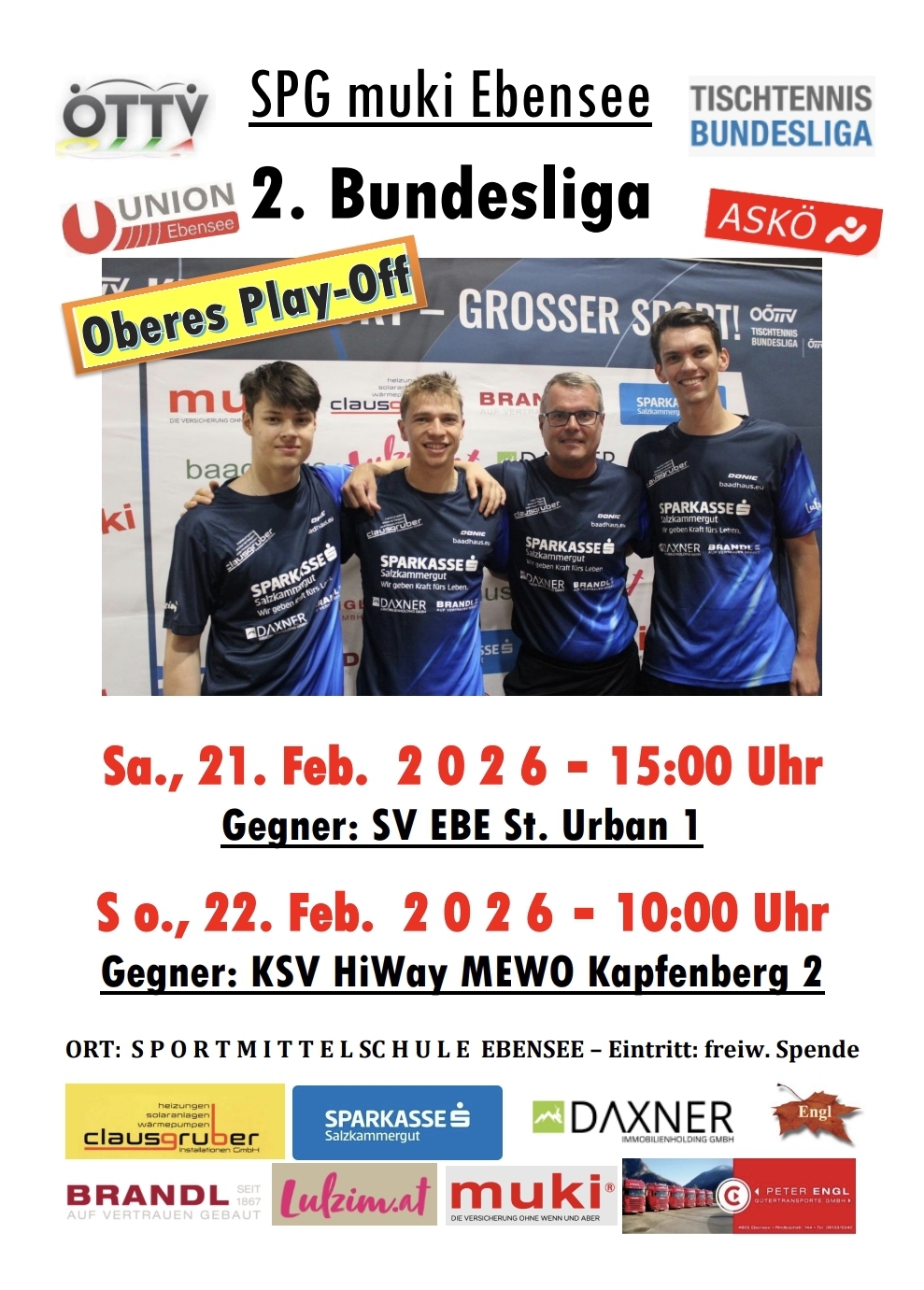 Bundesliga Wochenende in Ebensee