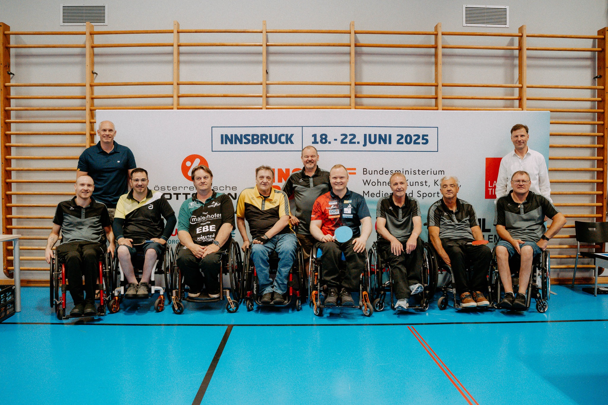 Premiere bei den Sport Austria Finals: Rollstuhl-Tischtennis begeistert in Innsbruck
