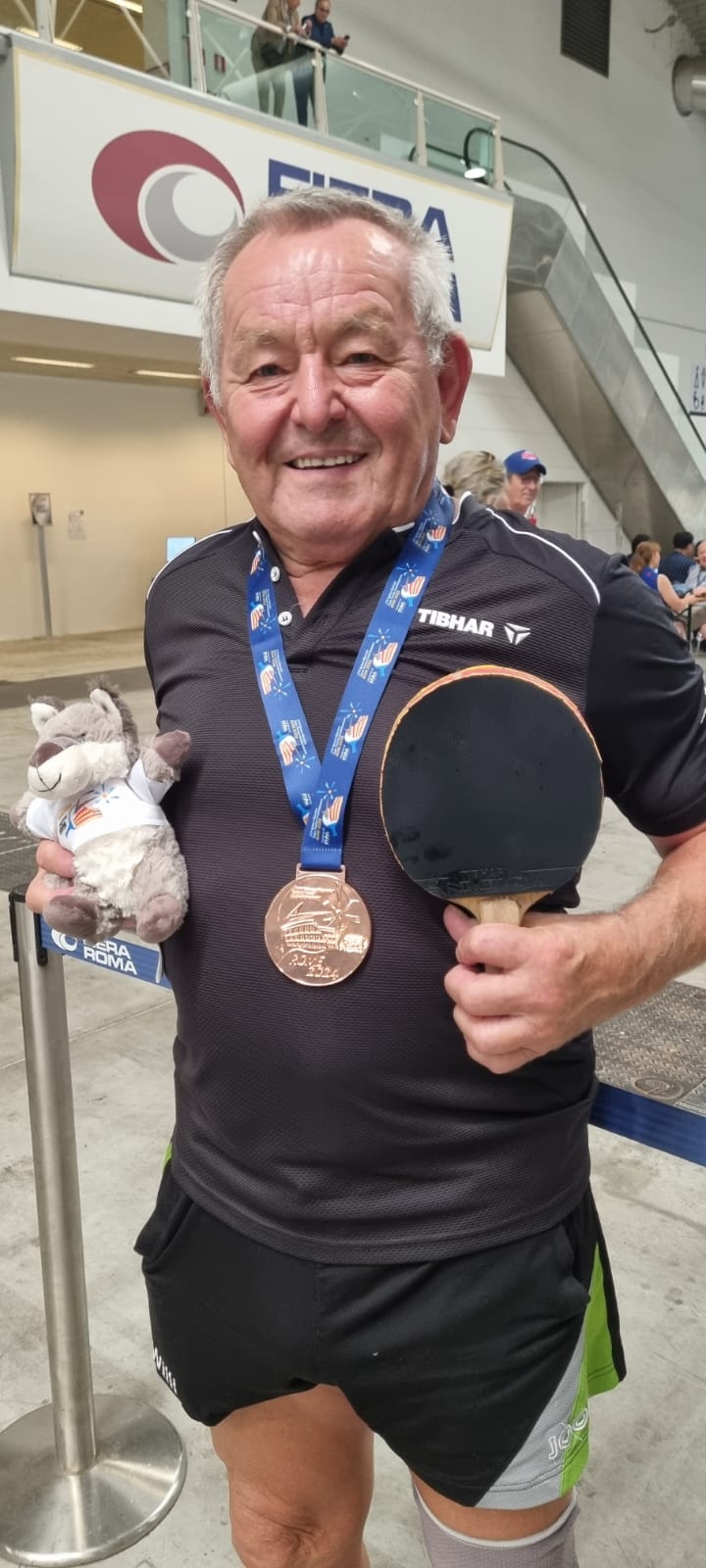 Bronze für Desselbrunner Willi Enichlmayr bei Masters-WM in Rom