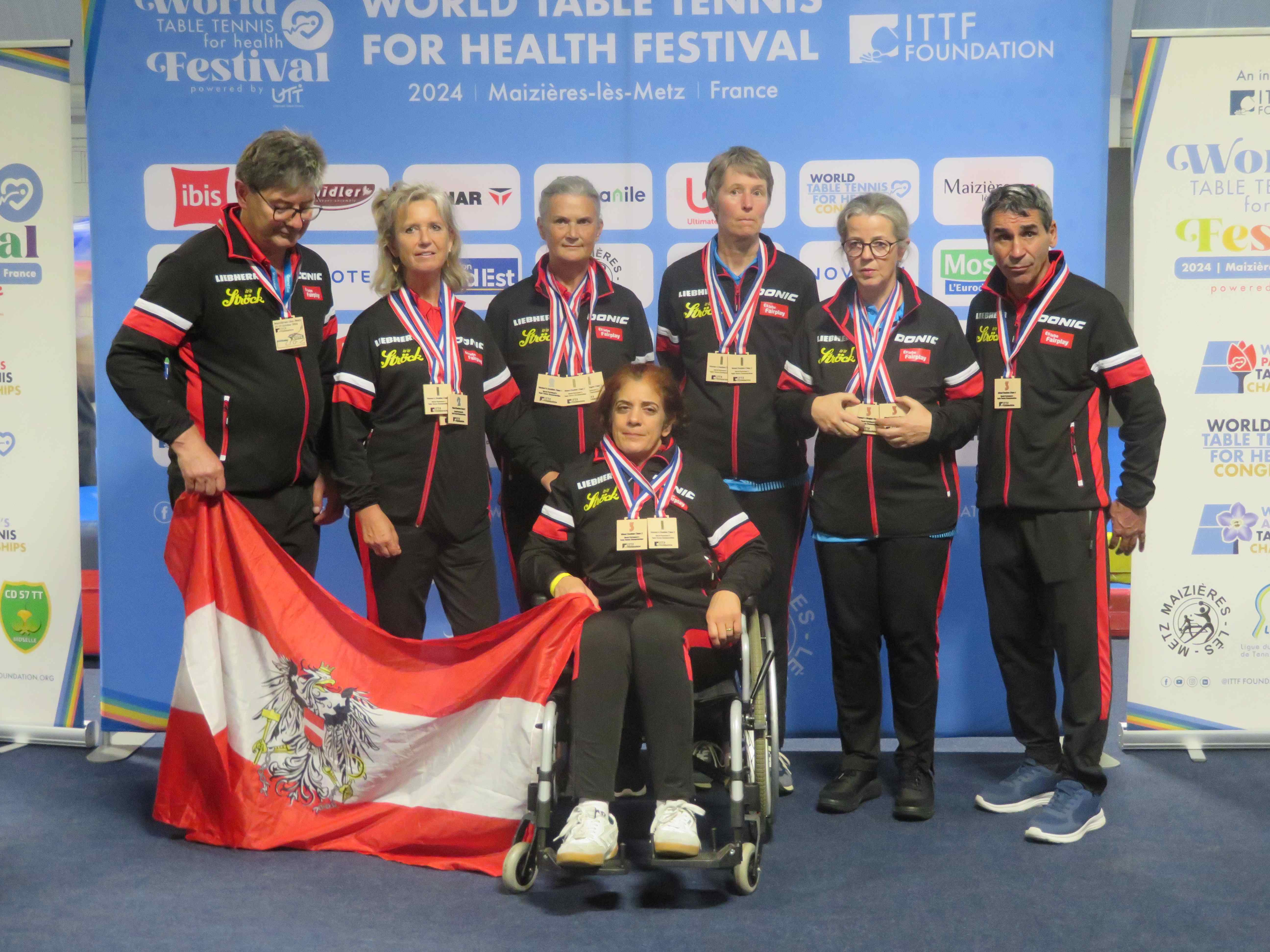 Bisher erfolgreichste WM-Teilnahme im Parkinson-Tischtennis 